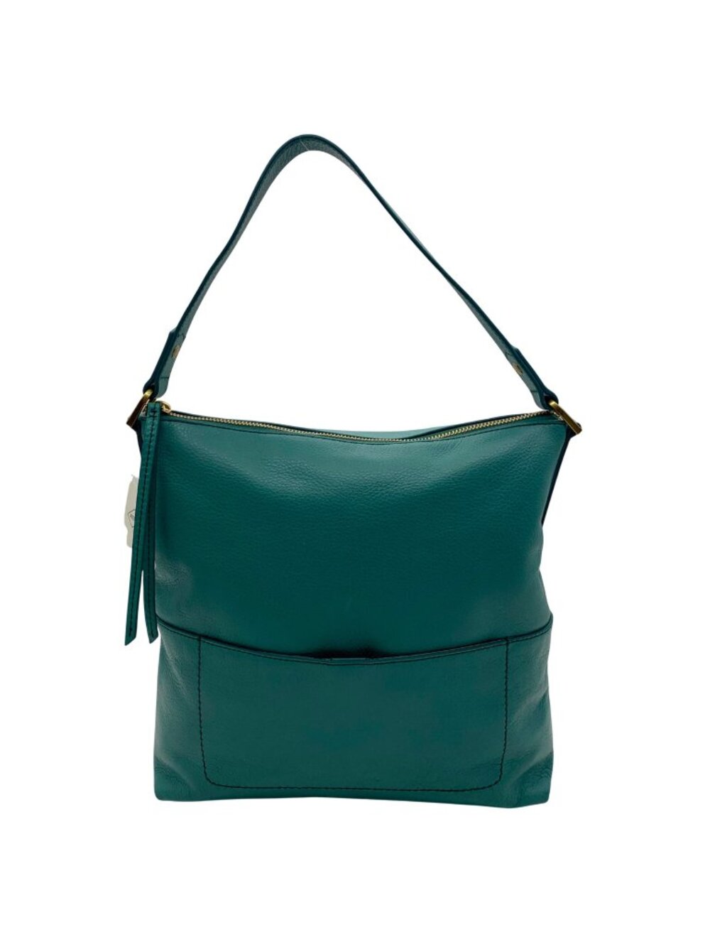 Fossil Teal Green Faux Leather Shoulder Bag